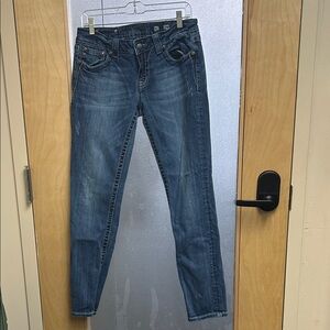 Miss Me Dark Blue Skinny Jeans